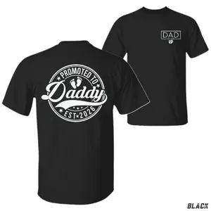 Promoted To Daddy Shirt, Est 2026 T-Shirt, New Dad Announcement Tee, First Time Father Sweatshirt, Baby Coming Gift, Proud Daddy Hoodie, Gift For Him