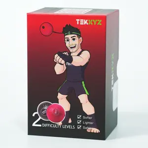 TEKXYZ Reflex Boxing Ball with Headband | 2 Levels for Speed, Reaction & Fun Training