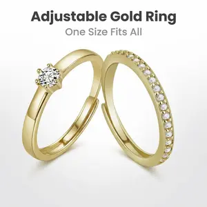 Adjustable open band, stackable design, works perfectly with your smart ring. Single or multi-stone options, versatile for any outfit, and can be paired with smart rings. Makes a perfect gift for the holidays.