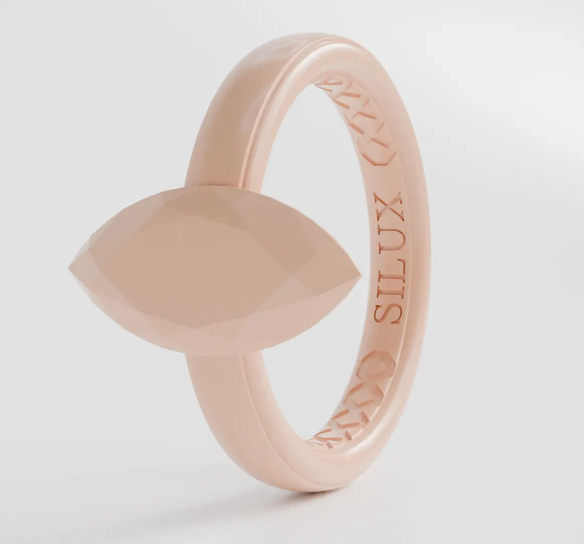 Marquise Silicone Ring