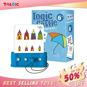 Early Educational Montessori Logic Castle Toy , Logical Games, Logical Thinking Training Toy for Children at Different Ages