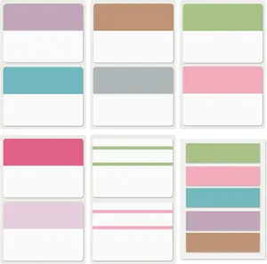 300 count Tabs 2 Inch Sticky Index Tabs,Writable and Repositionable Page Markers File Tabs Self Adhesive, Tape Flags for Pages Notebooks