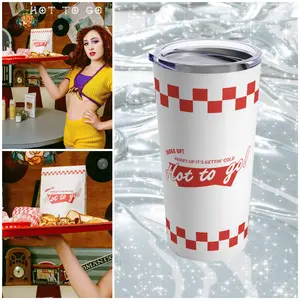 Chappell Roan Hot To Go! Tumbler Cup - Midwest Princess, 20oz Stainless Steel Drinkware with Rounded Corners