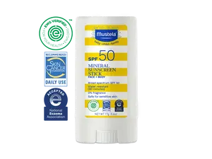 SPF 50 mineral sunscreen stick