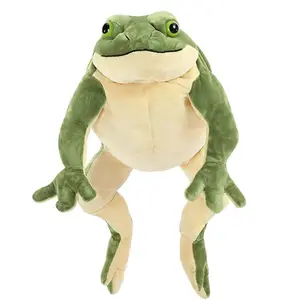 22-Inch Giant Frog Stuffed Animal, Soft Plush Toy - Life-Sized, Fluffy, Tactile Plush Stuffed Toys for Kids, Life-Sized Stuffed Toys