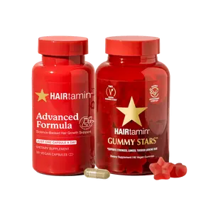 Advanced Yummy Bundle -Physician-Formulated Dietary Supplement - Supports Stronger, Longer, Thicker-Looking Hair - Contains Biotin