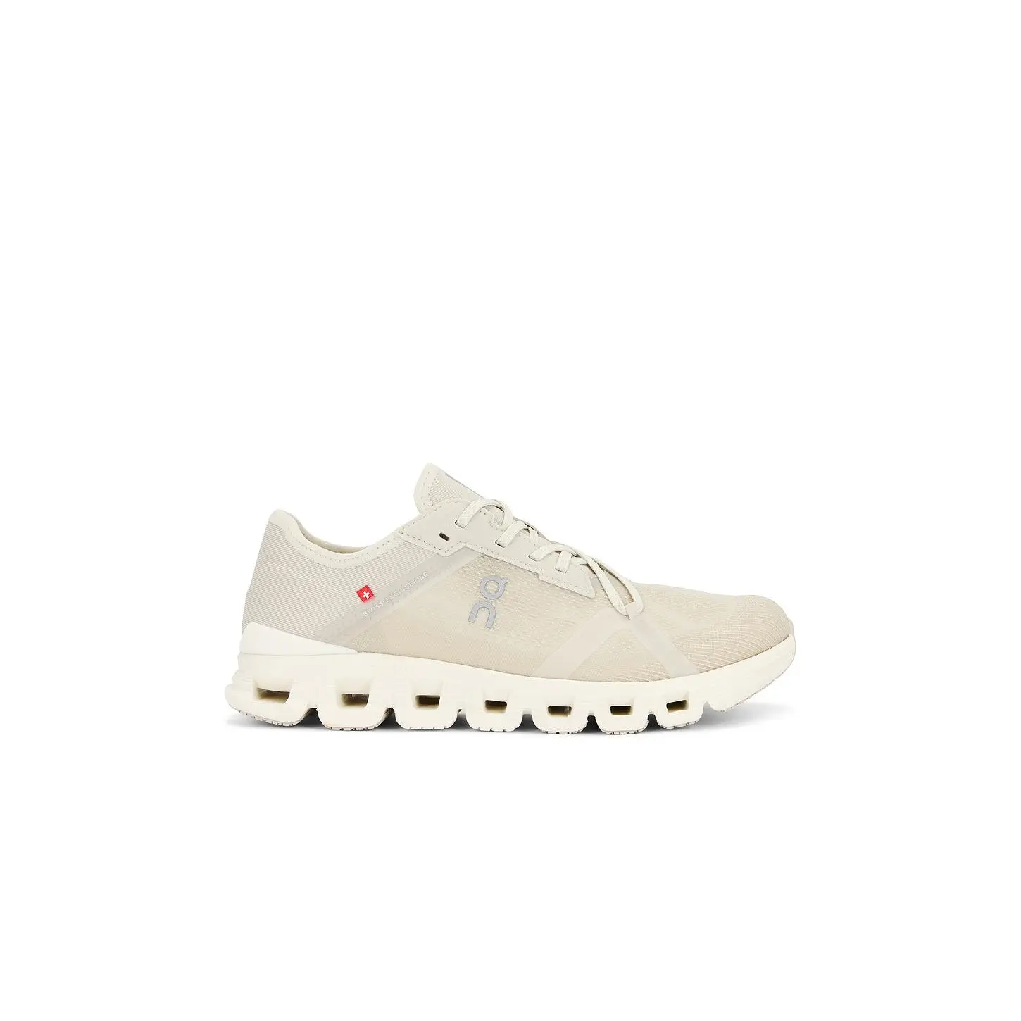 On Cloud X 4 Ad Sneaker in Pelican & Ghost