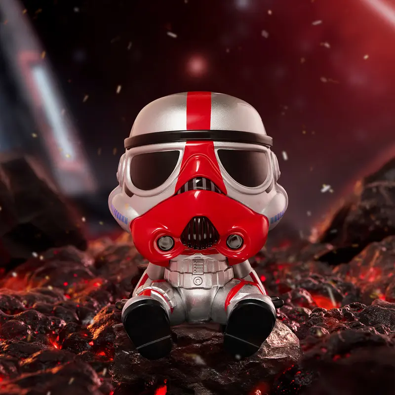 MINISO Star Wars Stormtrooper Corps Iconbox Blind Box | Mystery Chibi Figure Collection | Galactic Empire Soldier Army Building Toy | Aesthetic Desk Decor for Star Wars Fans | 3" Collectible Art Toy Gift | Hoth Mustafar Tatooine Edition