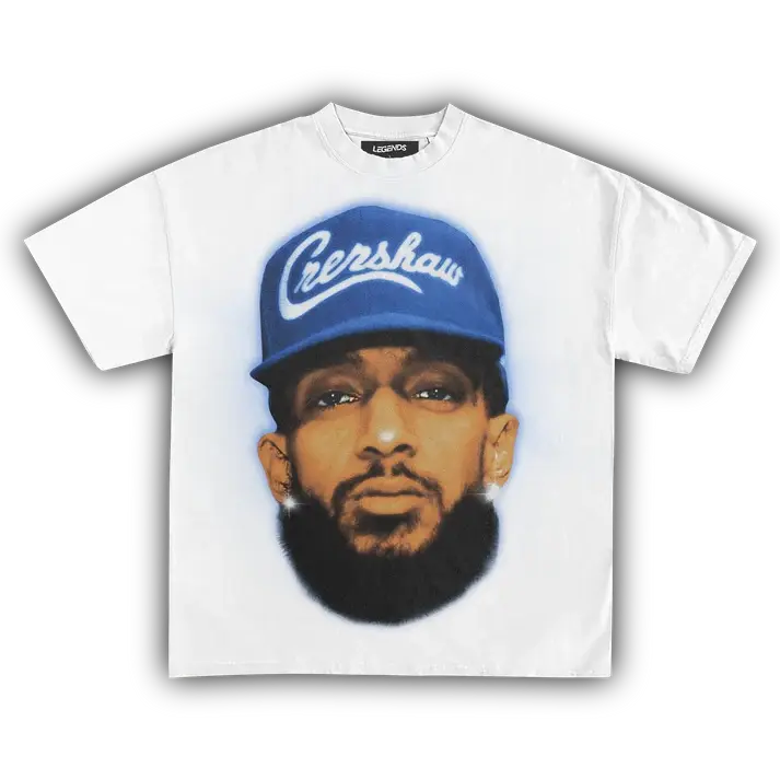 NIPSEY HUSSLE CRENSHAW TEE UNISEX T-SHIRT, GRAPHIC TEE, GIFT FOR FANS