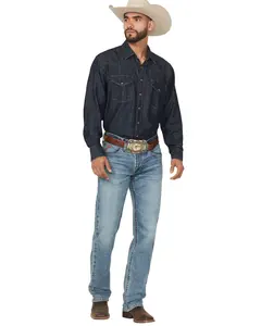 Ariat Men's M2 Logan Bennet Medium Wash Relaxed Bootcut Stretch Denim Jeans - 10061401