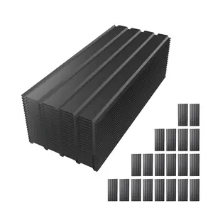 Hdstorzon Galvanized Metal Roof Panels - Waterproof, Heavy-Duty for Outdoor House, Sheds, Storage Units, Outdoor Structures, Gray