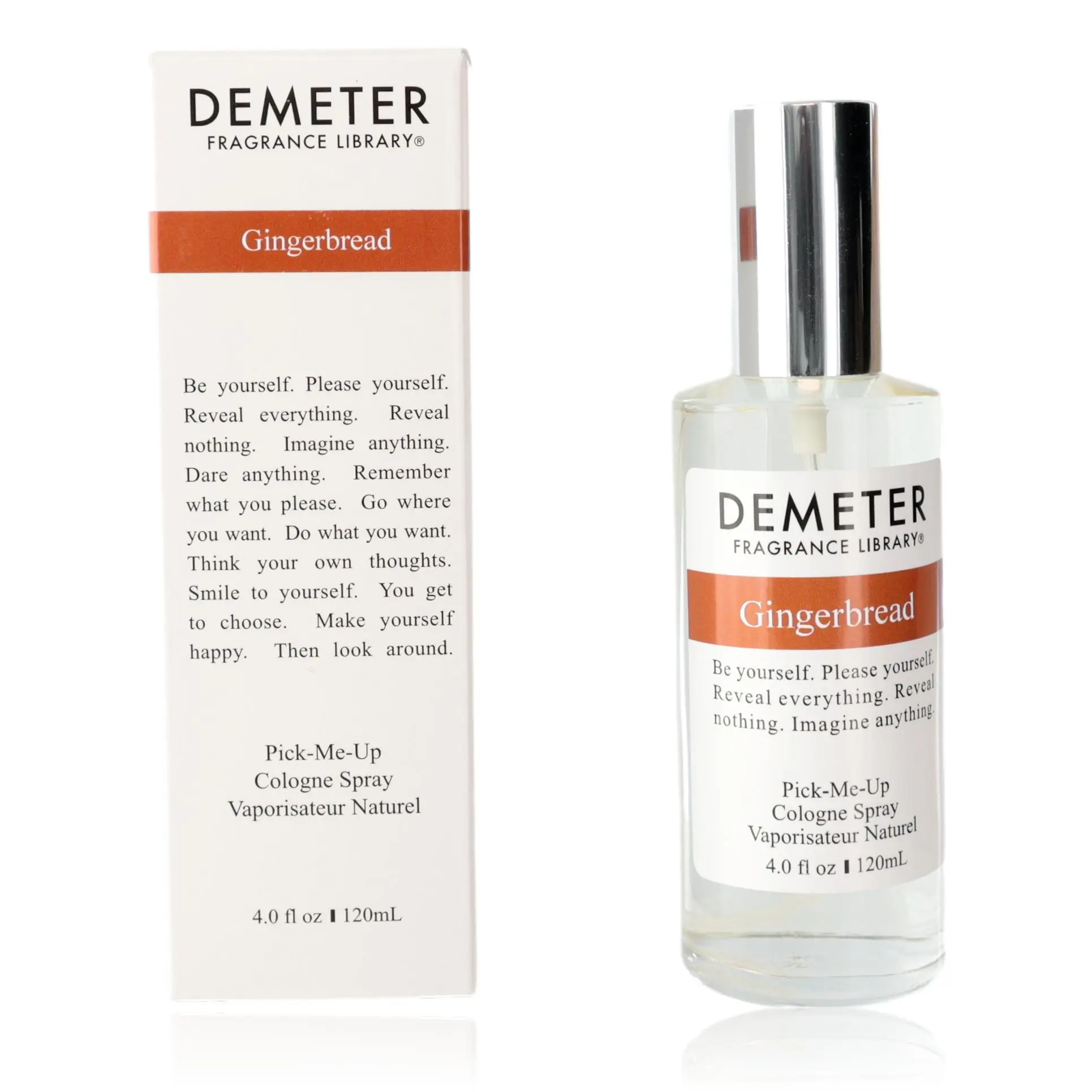 Demeter Authentic Gingerbread Cologne Spray for Women, 4 fl oz, Spray Bottle, 4 To 4.9 Fl Oz