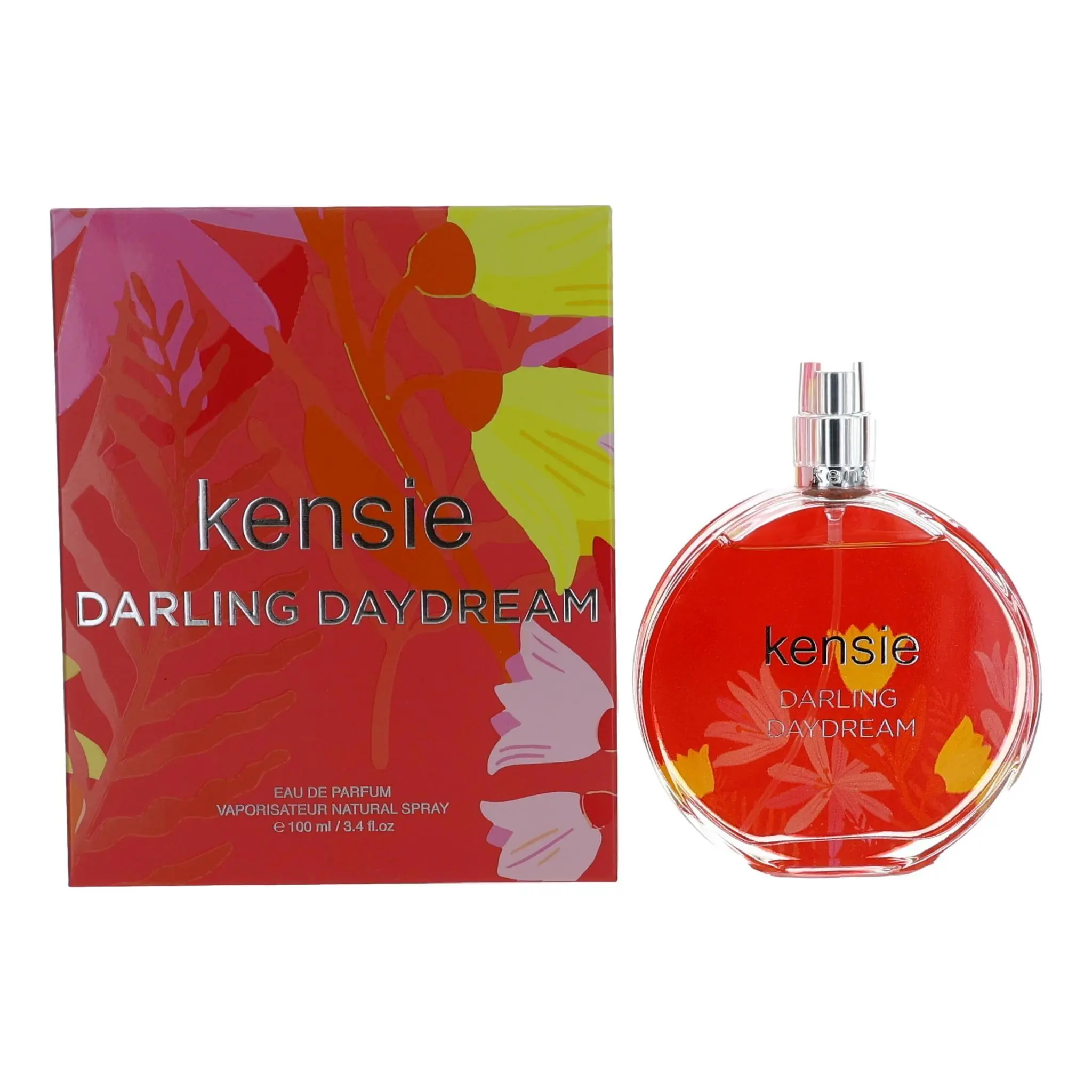 Kensie Darling Daydream by Kensie, 3.4 oz Eau De Parfum Spray for Women, Perfumes For Women, 3.4 Fl Oz, Vibrant, Clean Girl Perfume, Signature Scent