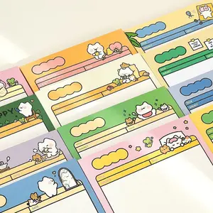 Cute White Cat B5 Notepad Series II