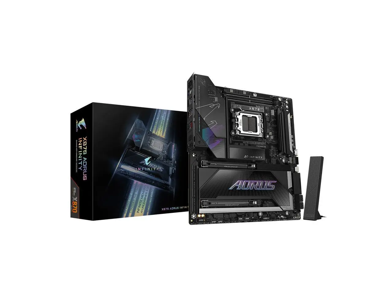 GIGABYTE X870 AORUS INFINITY AM5 AMD X870 Extended ATX Motherboard GIGABYTE X870 AORUS INFINITY AM5 AMD X870 Extended ATX Motherboard