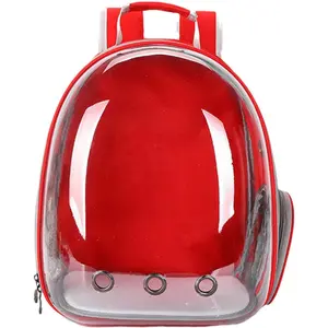 Cat Bag Outing Portable Bag Space Capsule Breathable Backpack Large Capacity Cat Fully Transparent Pet Bag