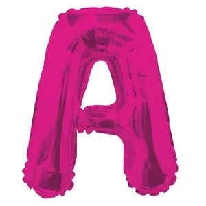 Letter A Hot Pink 14" - (Single Pack). 34797-14