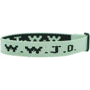 WWJD Bracelets, Inspirational Christian Wristbands for Men and Women, What Would  Do Bracelets Pack/Single