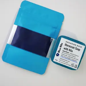 Moroccan Nila Bundle Set Blue Nila Soap + Indigo Powder Natural and pure from Morocco best to Even Skin Tone