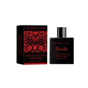 Roxelis Rich Cardamom Lemon Charming Perfume Rich Charming Perfume Cardamom Lemon Fresh Unique Charm Rich Fragrance