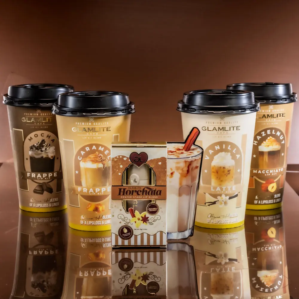 Glamlite Cafe: Coffee Lip Kits, Horchata Lip Gloss Glamlite Cafe: Coffee Lip Kits, Horchata Lip Gloss