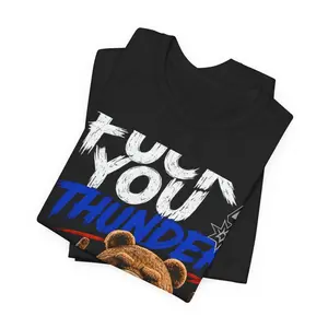 Funny Ted Bear Thunder Basketball Shirt, Sweatshirt, Hoodie, Gift for fan, Game Day Basketball Tee