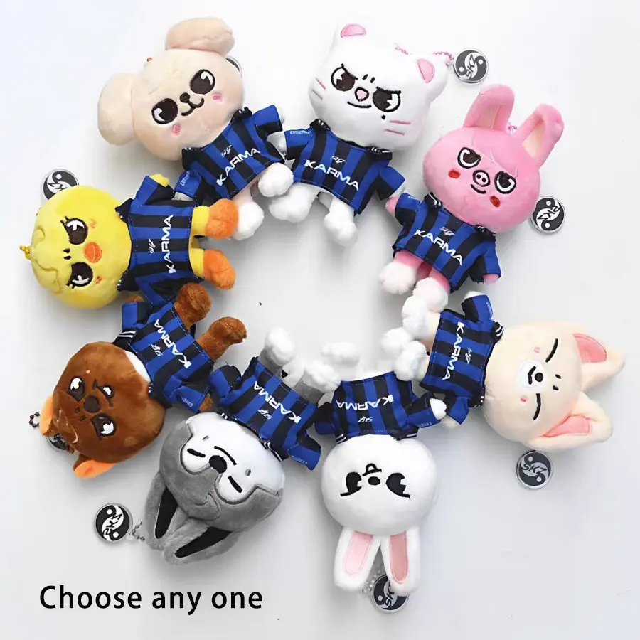 Cute Karma Series Plush Hanging Doll, Adorable Star Small Plush Toy, Perfect for Fans to Hang Bags, Kawaii Stuffed Animals, Soft Stuffed Animal, Cuddly Doll Gift, Stuffed Animal Gifts, Model Xinghao