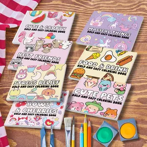 CUTE AND ENGAGING COLORING BOOKS FOR THE YOUNG AND YOUNG AT HEART