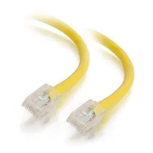 C2G 22682 5ft (1.5m) Cat5e Non-Booted Unshielded UTP Ethernet Network Patch Cable - Yellow