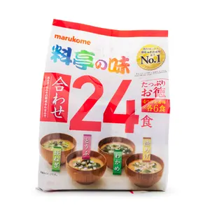Marukome Instant Miso Soup Value Pack, 24 Servings