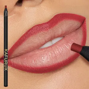 Long-lasting Lip Liner, 1 Count Waterproof Lip Liner Pencil, Easy Coloring Lip Liner Pen, Suitable for All Occasions Lip Makeup, Cosmetic