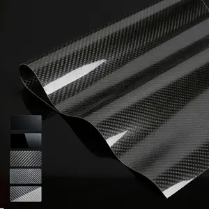 2026 New Carbon Fiber Car Body Film 3D 4D 5D 6DVinyl Wrap Matte Accessories Glossy Black Sticker Auto Foil Cover Covering Decoration For Your Cars