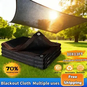 10x13 FT Sunshade Netting with Grommets 70-90% Resistant Sun Shade Sails Mesh for Plant Pergola Patio Yard Greenhouse Chicken Coop Outdoor Shade Sails Canopy Garden Pool and Outdoor Camping Accessories mesh shade net cover sunshade