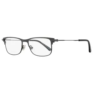 Jimmy Choo Rectangular Eyeglasses JM006 807 Matte/Shiny Black 54mm