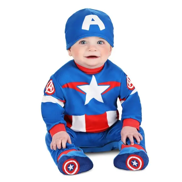 Infant Captain America Steve Rogers Costume