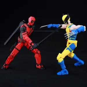 9L 3D Printed Deadpool Wolverine Batman Spider-Man Venom Action Figures Dummy13 Lucky13 T13 Anime Model Toys Collectors Gifts​