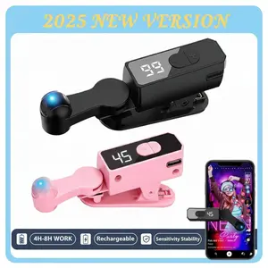 Rechargeable Automatic Clicker 2025 New Version - Fast Screen Tap Simulator for Smartphones & Controllers Smart Trigger for Shopping Rewards Live Broadcast Likes Tasks Portable Selfie Tool