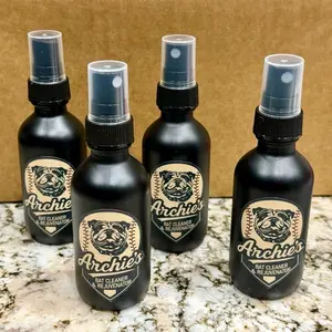 4 bottles of Archie’s Bat Cleaner and Rejuvenator