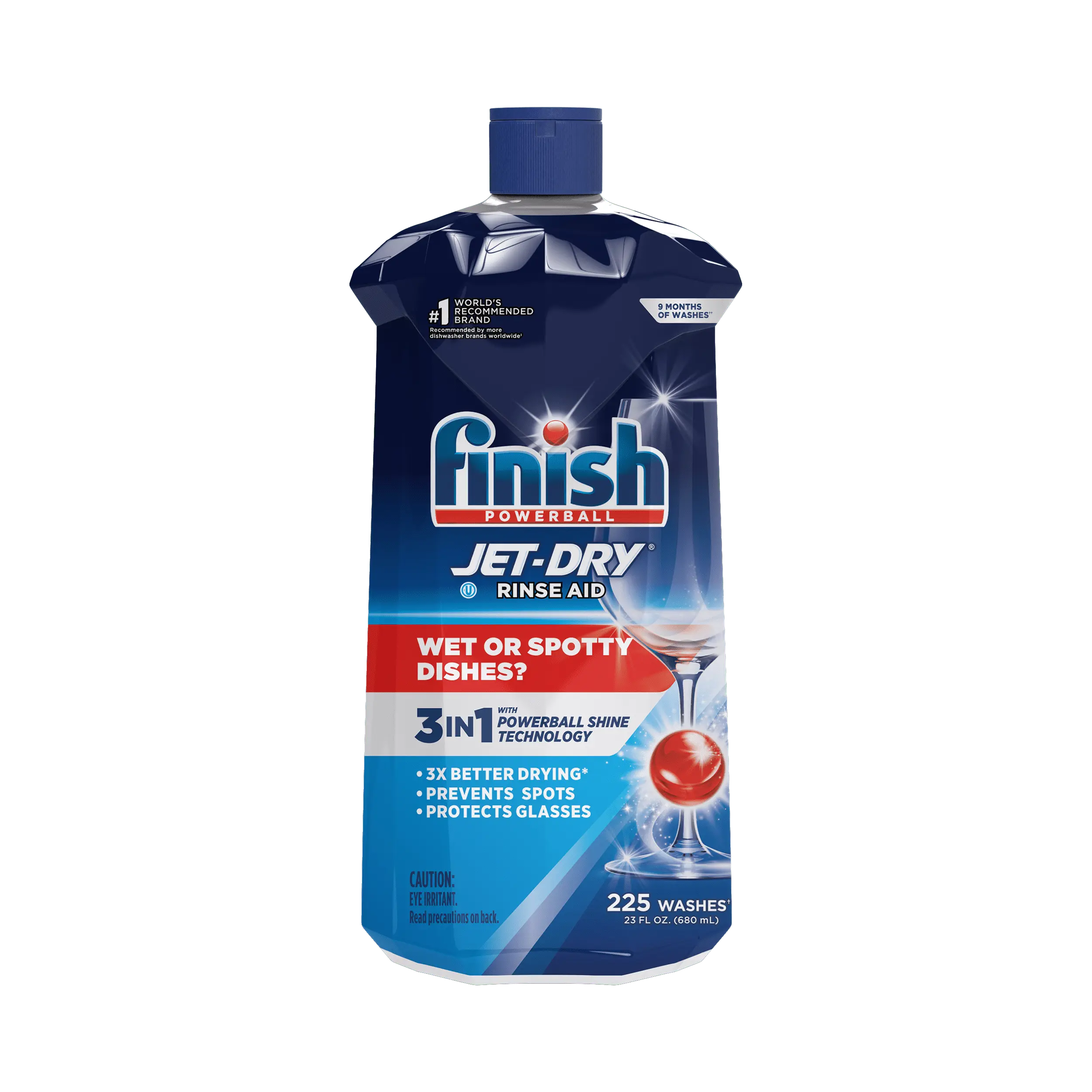 212 MAIN Reckitt Benckiser R50 88876 High-Quality Material Dishwasher Rinse Aid, 23oz Spot-Free Liquid, Protects Glasses, 10.39 lbs Household Formula
