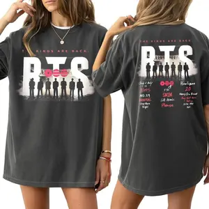 [Sale Up To 50% - Freeship] Bangtan Arirang Tracklist The Kings Are Back Shirt, Bangtan 2026 Album Songs Concert Tee, Merch Gift for Kpop Fan