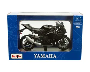 Maisto 1:12 Yamaha YZF-R1 – Black -Motorcycle