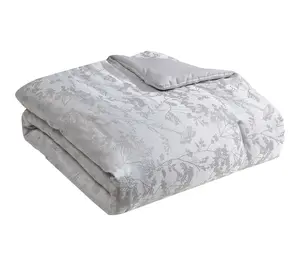 Tahari Home Nikka 5-Pc Jacquard Floral Comforter Set, Queen