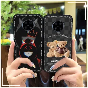 Dirt-resistant Back Cover Phone Case For Nokia 6.3/G10/G20 Cover Shockproof Silicone Full wrap Mobile Case Fashion Design Phone Protector Durable Anti-knock TPU Cell Phone Sleeve