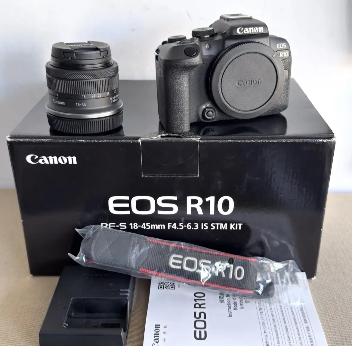 Canon EOS R10 24.2MP Compact APS-C Mirrorless Camera New