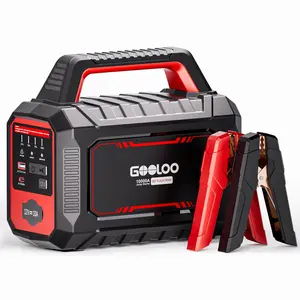 GOOLOO GT-Truck Pro 10000A Peak Car Jump Starter, 64000mAh Portable Battery Booster Pack, Powerful Emergency Starter for 8.0L Diesel Trucks & Heavy Duty Vehicles, LED Flashlight, Smart Safety Clamps