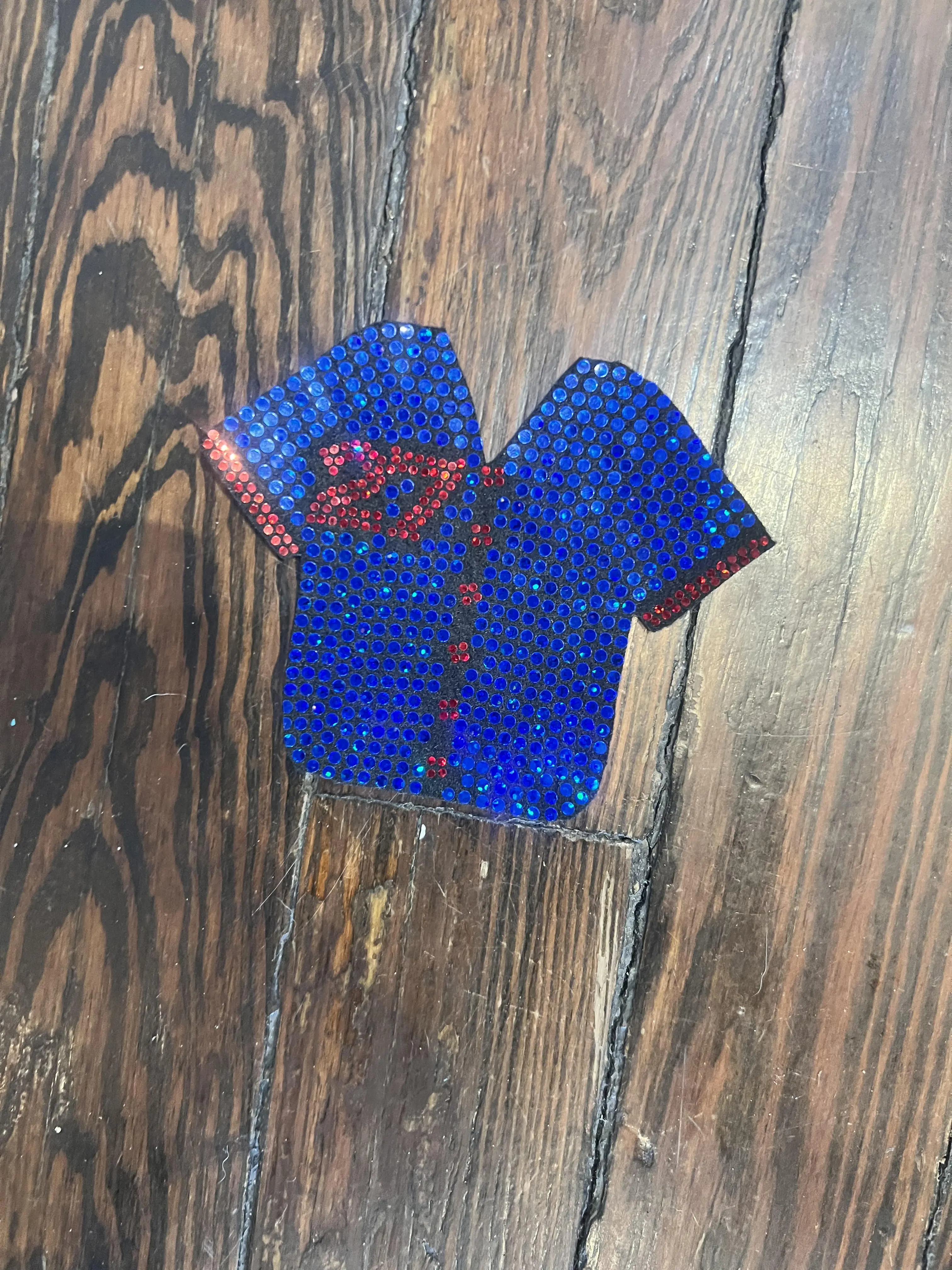 BASEBALL JERSEY BLING PATCH