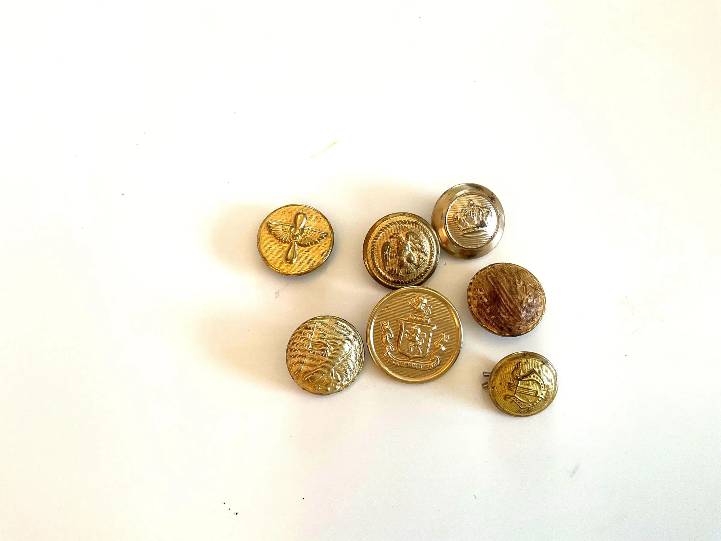 Original 1940’s Vintage Military Buttons