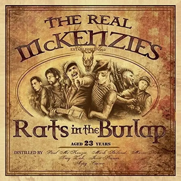The Real McKenzies - Rats in the Burlap  [COMPACT DISC - CD]