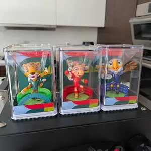 FIFA World Cup 2026 Official Mascot Figure Set 3PCS Soccer Collectible Gift Featuring Eagle Moose & Leopard Characters