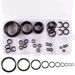 40pcs Fishing Rod Guides Ring Portable Ceramic Guide Ring Wear Resistant Rod Repair Replacement Kit Fishing Tackle Accessories